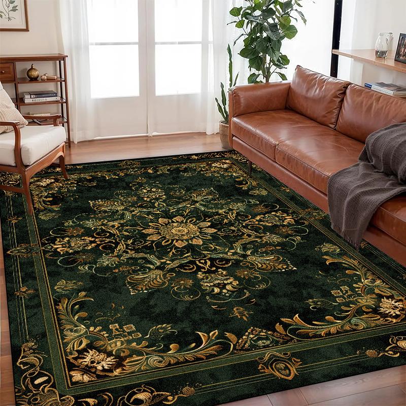 Vintage Persian Carpet for Living Room Decoration Luxury Carpets Large Area Bedroom Cloakroom Non-slip Rug Sofa Coffee Table Mat
