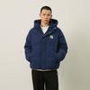 New MLB MLB Preppy Style Collection New York Yankees FW24 Down Jacket Unisex Light Navy Blue 3ADJV1046-50NYL