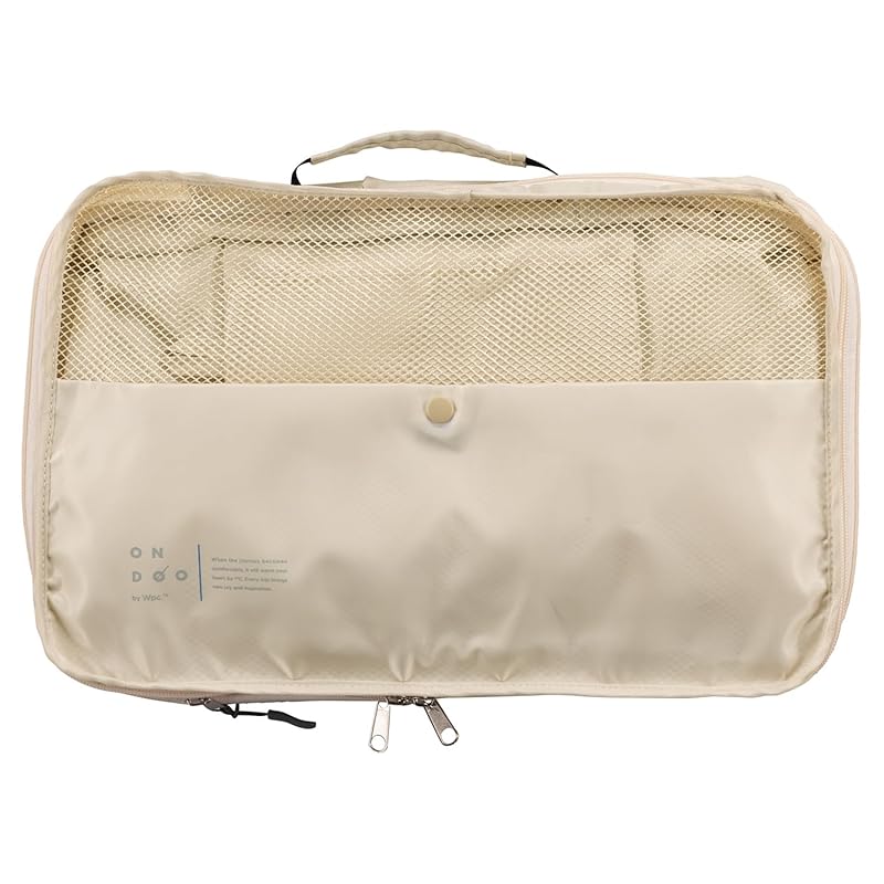 

[2025]Wpc. compressed storage travel pouch beige NT002-001-230