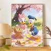 Disney Donald Duck Daisy Picnic Diamond Painting Art Kit Handmade DIY5D Home Decor Gift