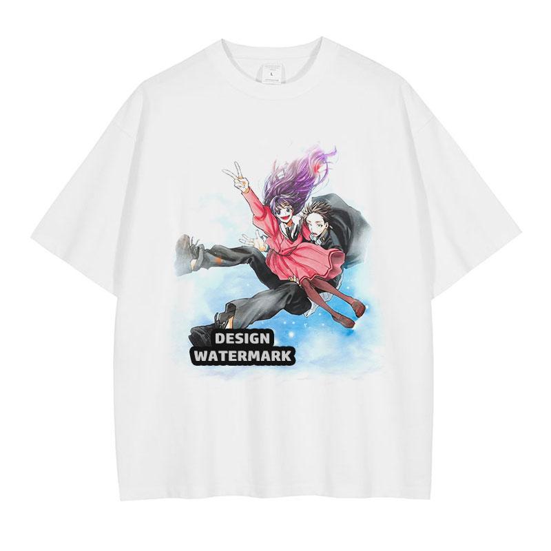 

Anime Waguri Kaoruko Tshirts Cute The Fragrant Flower BBlooms with Dignity T Shirt Manga Rintarou Tops Tees Girl 100 Cotton 2XL