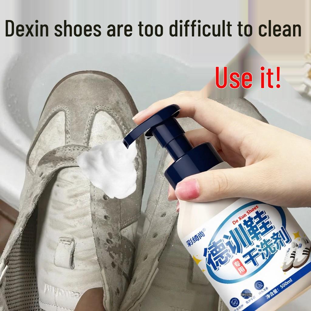 Suede/Nubuck Care Kit: Dry Cleaner & Brush for Dirty Shoes - No Water Needed