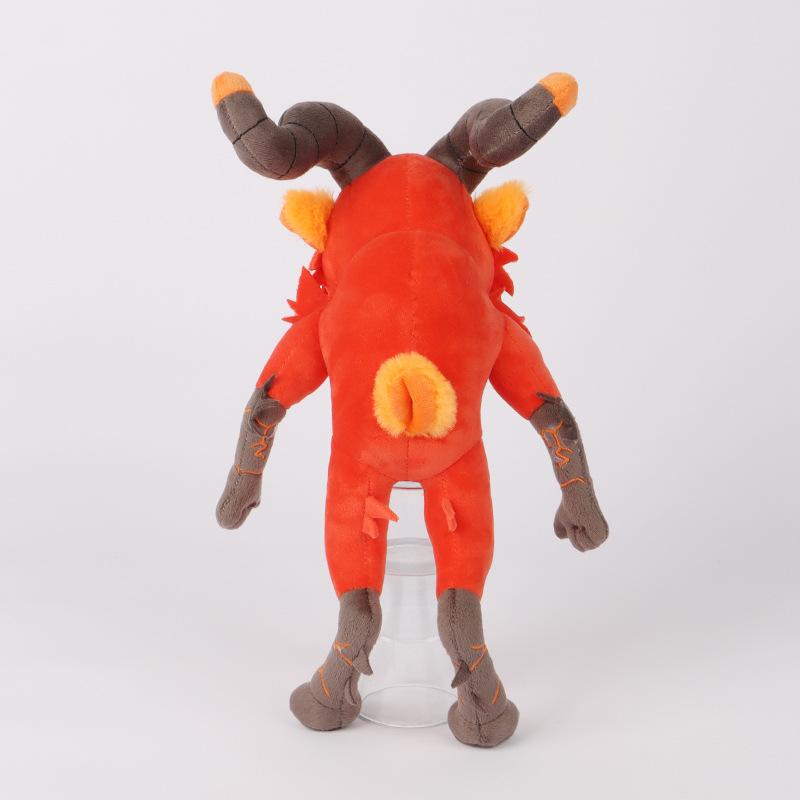 99 Nights In The Forest Plush Toys Game 99 Nights Red Goat Stuffed Doll Birthday Holiday Gifts Doll Party Decoration Collect