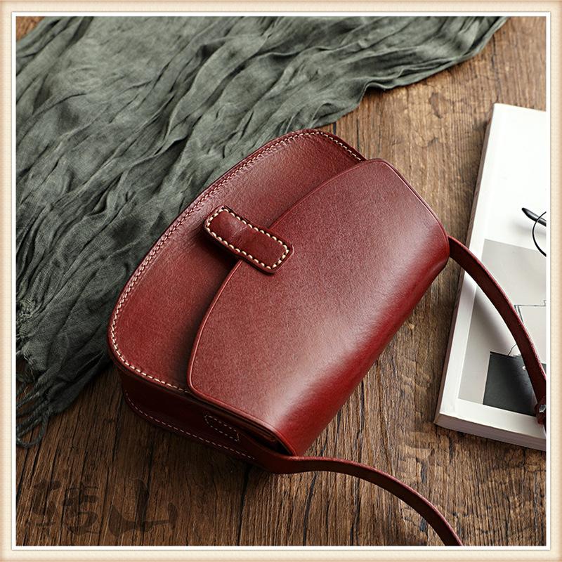 Johnature Ręcznie robione torby na ramię z prawdziwej skóry dla kobiet wypoczynek natura miękka skóra bydlęca wszechstronne torby na ramię