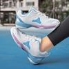 36-45 Couple Plus Size Shock-absorbing Anti Slip Breathable Fashionable Sports Tennis Shoes Badminton Shoes Table Tennis Shoes