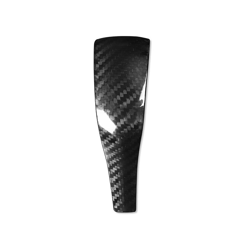 Carbon Fiber Gear Shift Knob Cover Interior Gear Shift Lever Knob Trim Replacement For Porsche Cayenne 958 2011-2017