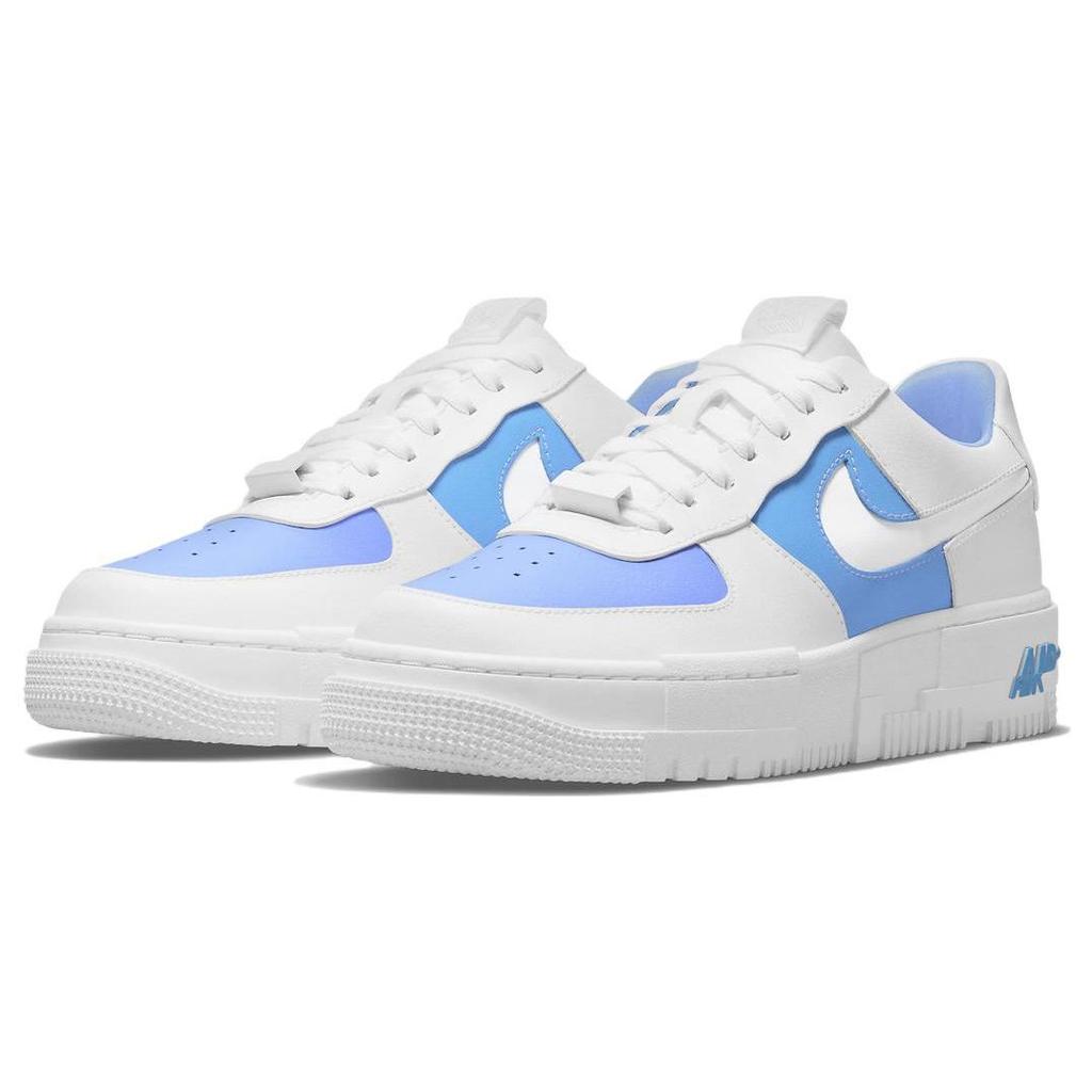 Nike Classic Slip-Resistant Shock Absorbing Durable Low-Top Skate Shoes Women sneakers White Blue DN4230-414