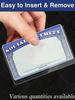 Medicare Protector Sleeves Clear PVC Waterproof Medical/ Card /Social Security Card Protector - Clear Vinyl Plastic Covers