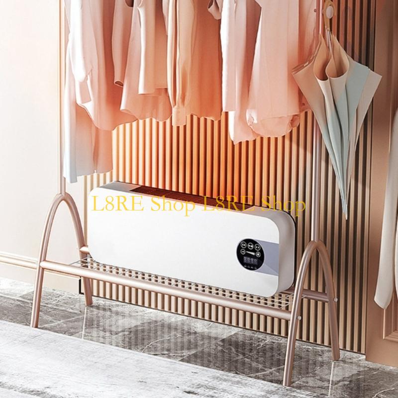 L8RE Winter chicken Coops heater, Duals-mode wall-mounted chicken Coops heater with timer and remote control, heats up quickly,