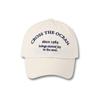 DOLPHIN WAVE APPAREL Dolphin Lettering Ball Cap_123824IV