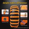 Universal Anti-Skid Snow Chains for Cars, Vans, Sedans, and SUVs