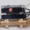 Upgrades Ultrasonic Heat Meter Brass Flow Meter with LCD Display Heat Measurement Device for Home Heating Systems