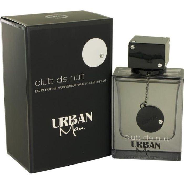 Eau De Parfum - Armaf - Club De Nuit Ubran Man - 105 Ml - Parfum Pour Homme - Haute Concentration