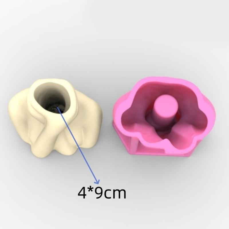 Abstraktní portrétní formy na vázy Unikátní silikonová forma na květináče pro výrobu květináče, aranžování květin, pryskyřičné formy, dekorace