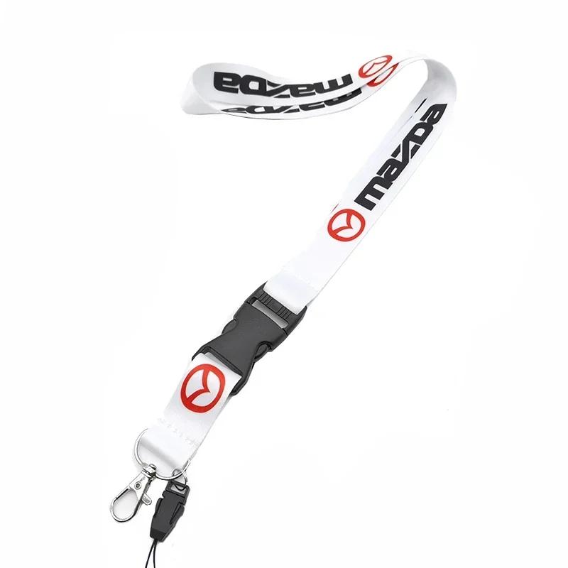 Portable Car Keys Holder Lanyard Phone Neck Straps for Mazda 3 6 Atenza MX5 CX9 CX5 CX7 323 626 RX8 RX7 MX3 Axela Accessories