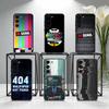 No Signal TV ART Phone Case For Samsung Galaxy A73,A72,A71,A70,A53,A52,A51,Others Soft Black Cover