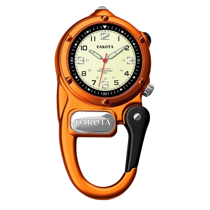 

Dakota [Dakota] pocket watch carabiner watch waterproof LED light outdoor camp mountain climbing trip