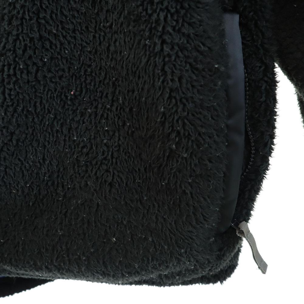 Xlarge Bunda z boa fleecu na poloviční zip M černá pulovr Pánská Použitá