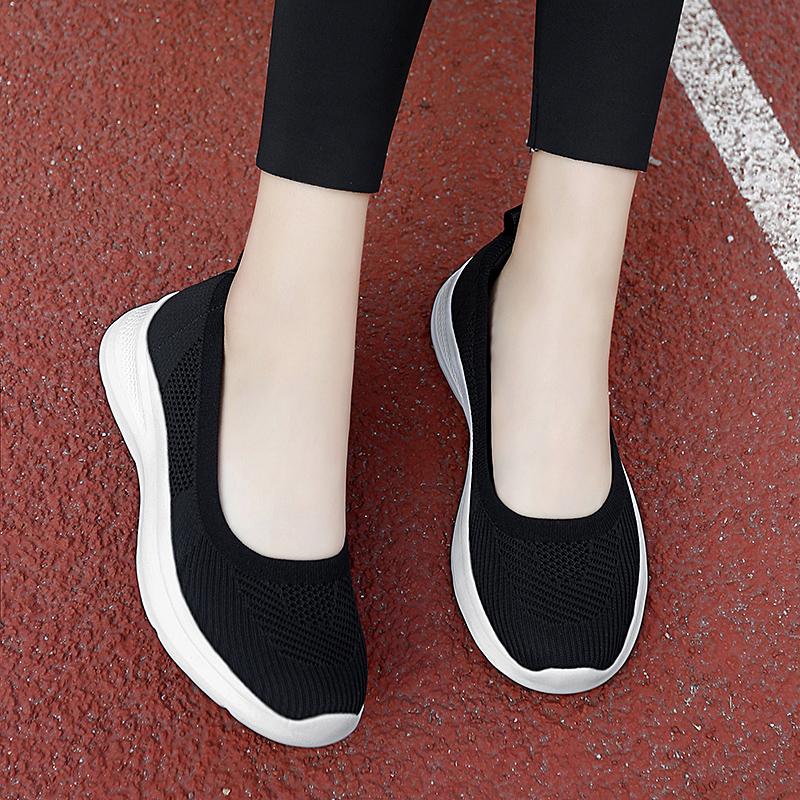 Fashion Sneakers Fashion2025 Women Socks Shoes Casual White Sneakers Summer knitted Vulcanized Shoes Women Trainers Tenis Feminino