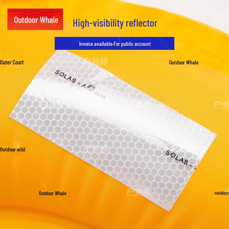 Aufblasbarer Wal-Rettungsgürtel für Erwachsene für die Wasserrettung