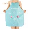 BH Women Cute Cartoon Waterproof Apron Kitchen Restaurant Cooking Bib Aprons Accessories