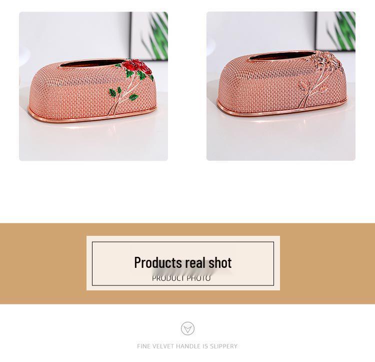 High-End Acrylic Waterproof Tissue Box for Living Room, Office, or Dining Table