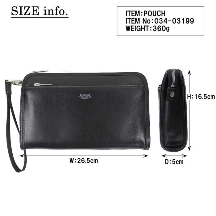 [Porter] Clark Second Bag 034-03199 Navy (50) Medium