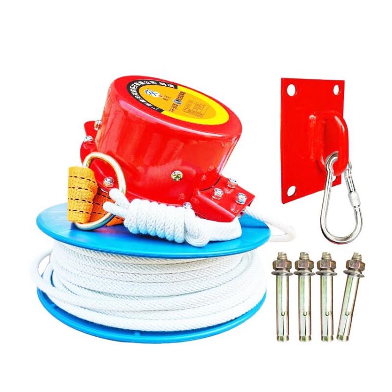 High-Rise Reciprocating Fire Escape Descender System