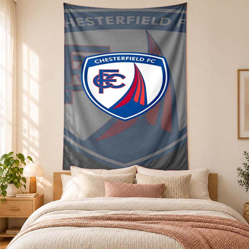 Chesterfield F.C Tapestry highquality for decorating living room bedroom dorm walls ideal as bedroom wallart orholiday gift