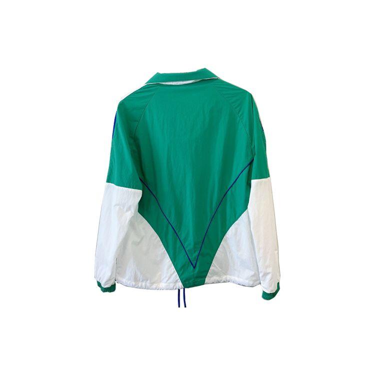 Li-Ning Paris Fashion Week Color-Block Loose Cardigan Jacket Unisex Jackets Green AJDQ163-2