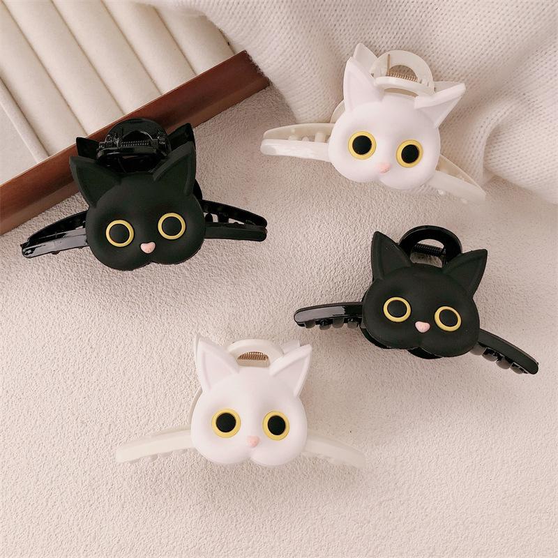 Cute Cat Hairpin Sweet And Lovely Headdress Back Of The Head Hairpin Hair Accessories For Women