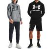 UNDER ARMOUR Pullover 1357093 Size Men's Hoodie, Sweatshirt, Fleece-Lined, (Navy (410), SM) [Used]