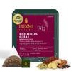 Luxmi Estates Rooibos Chai - 100% Natürlicher Kräutertee | 25 pflanzliche Pyramidenbeutel (50 g) | Koffeinfrei | Antioxidantienreich | Unterstützt die Verdauung
