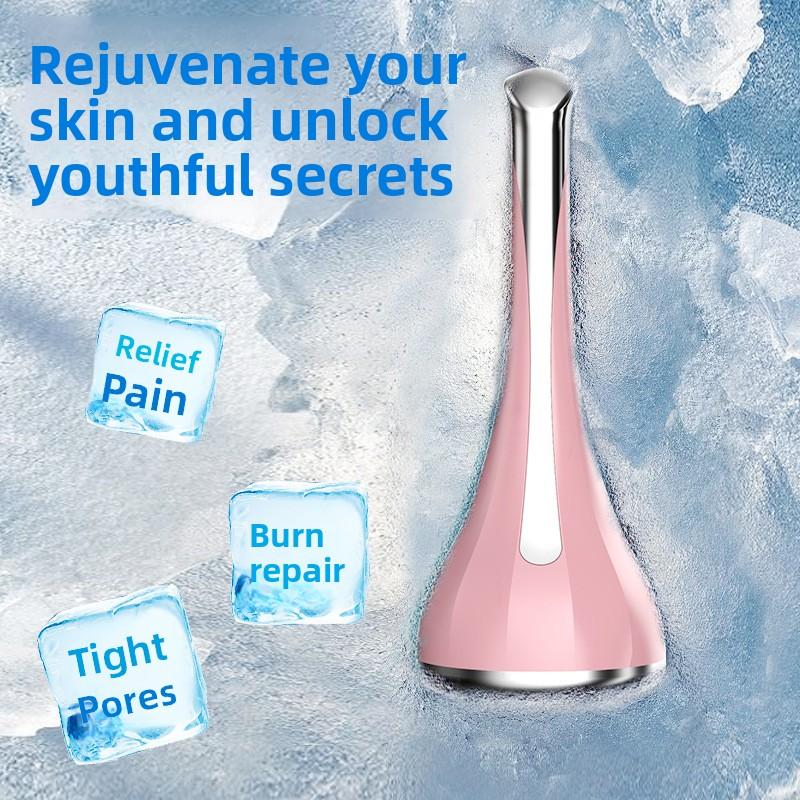 Portable Ice Applicator Household Care Relaxation Face Device Contraction Pore Ice Skin Device Facial Ice Relieve Pain Sunburn