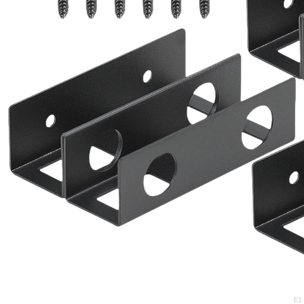 3x under Desk Laptop Mount Support Stand Easy Installation Keyboard Storage Enhanced Stability Metal