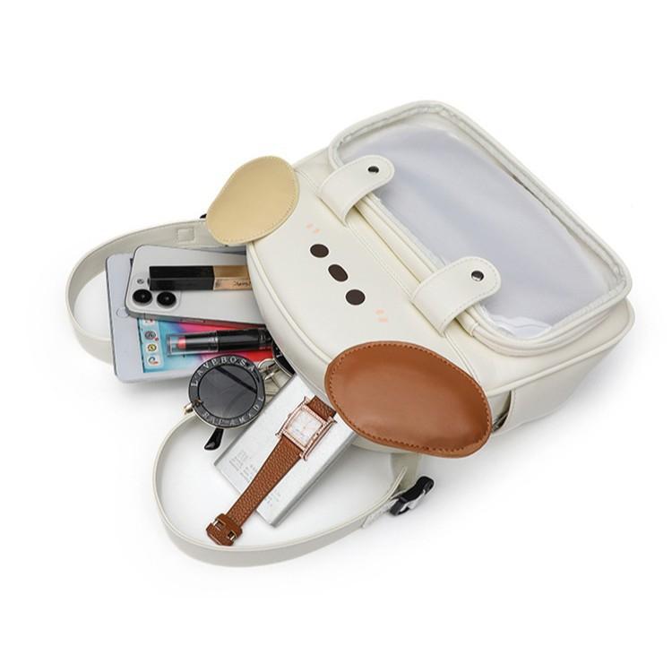 Transparent Girl Small Food Intake Student Backpack Large Capacity Versatile Small Backpack Baby Bag