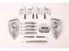 Fits 2020 Ford Escape (US) - Electroplated ABS Front Fog Light Frame Cover