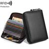 RFID anti-theft card swiping bag multi-functional large-capacity credit card case small card holder