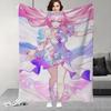 Honkai Star Rail Cyrene Blanket Soft Warm And Thick Perfect For Bedroom Living Room Bed Sofa Camping Picnic Office Gift