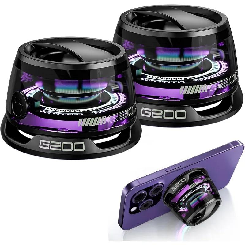 Magnetic Portable Bluetooth Speaker G200 Mini Sound Box Magnetic Bluetooth Multifunctional Rgb Speaker Bluetooth 5.3
