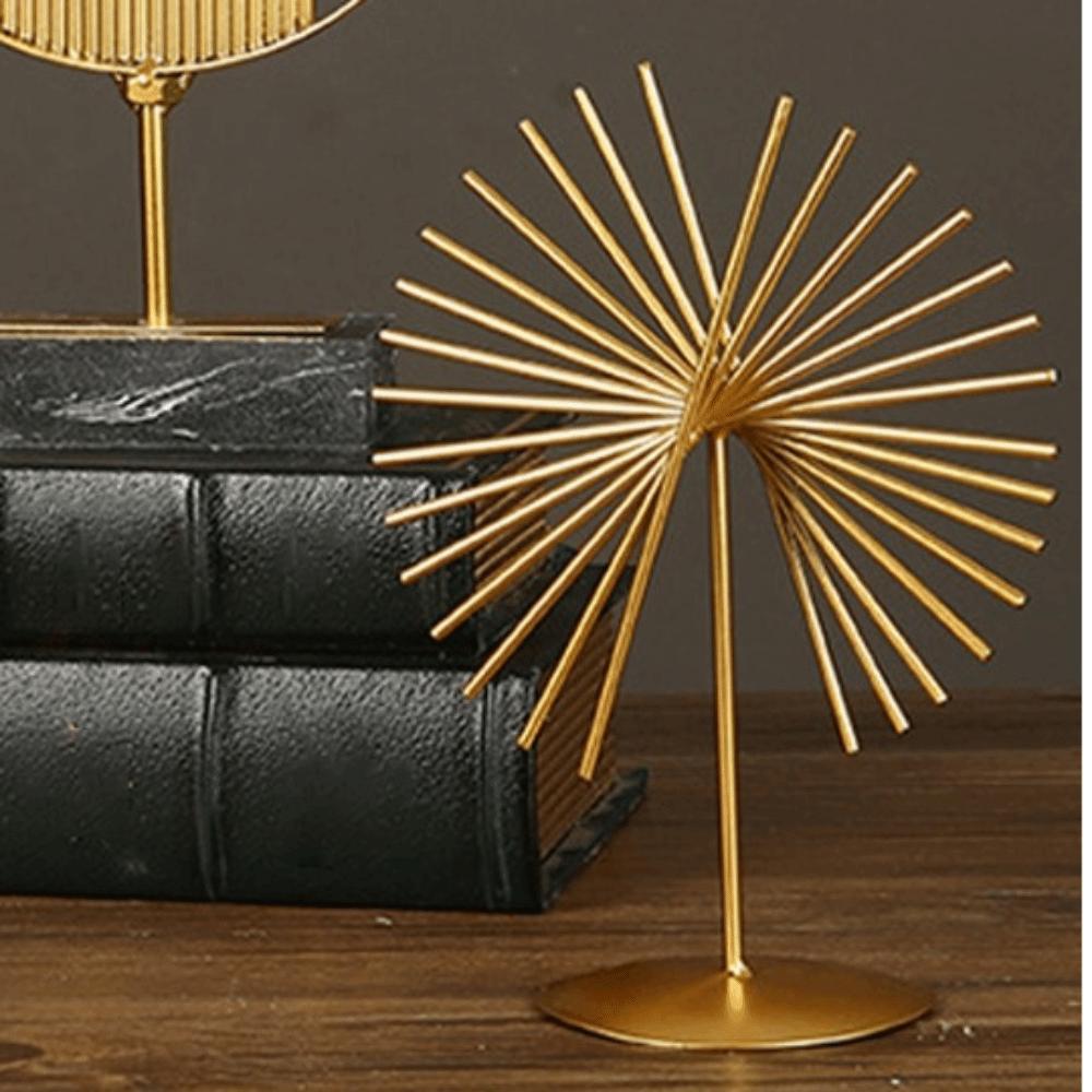 Iron Metal Tabletop Decorative Statue Showroom Desktop Metal Ornament Showroom Interior Decor