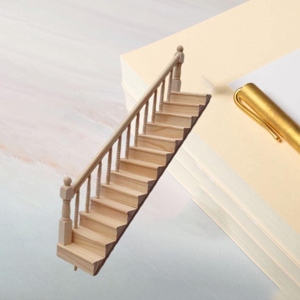 1/12 Scale Dollhouse Stairs Model