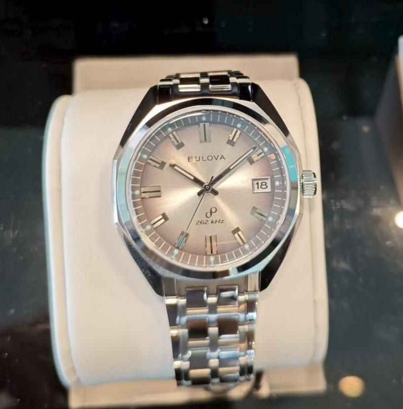 BULOVA Jet Star Precisionist 262kHz Quartz 40mm Men’s Watch 96B472