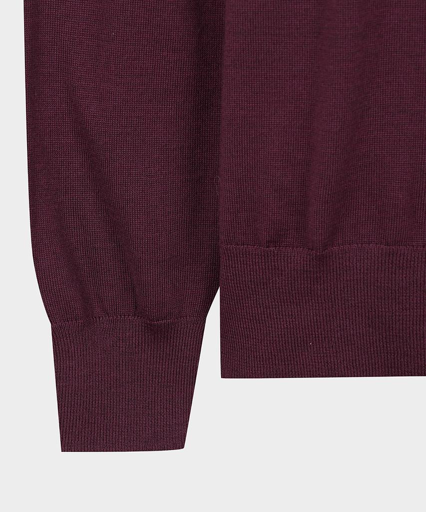 BROOKS BROTHERS Merino Wool Polo Sweater (Red) (Bbwtmf9637Dew)