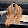 Fashion 90 Square Scarf Women'S Thousand Bird Grid Scarf Middle Eastern Headscarf Versatile Day Silk Cotton Silk Scarf Retro