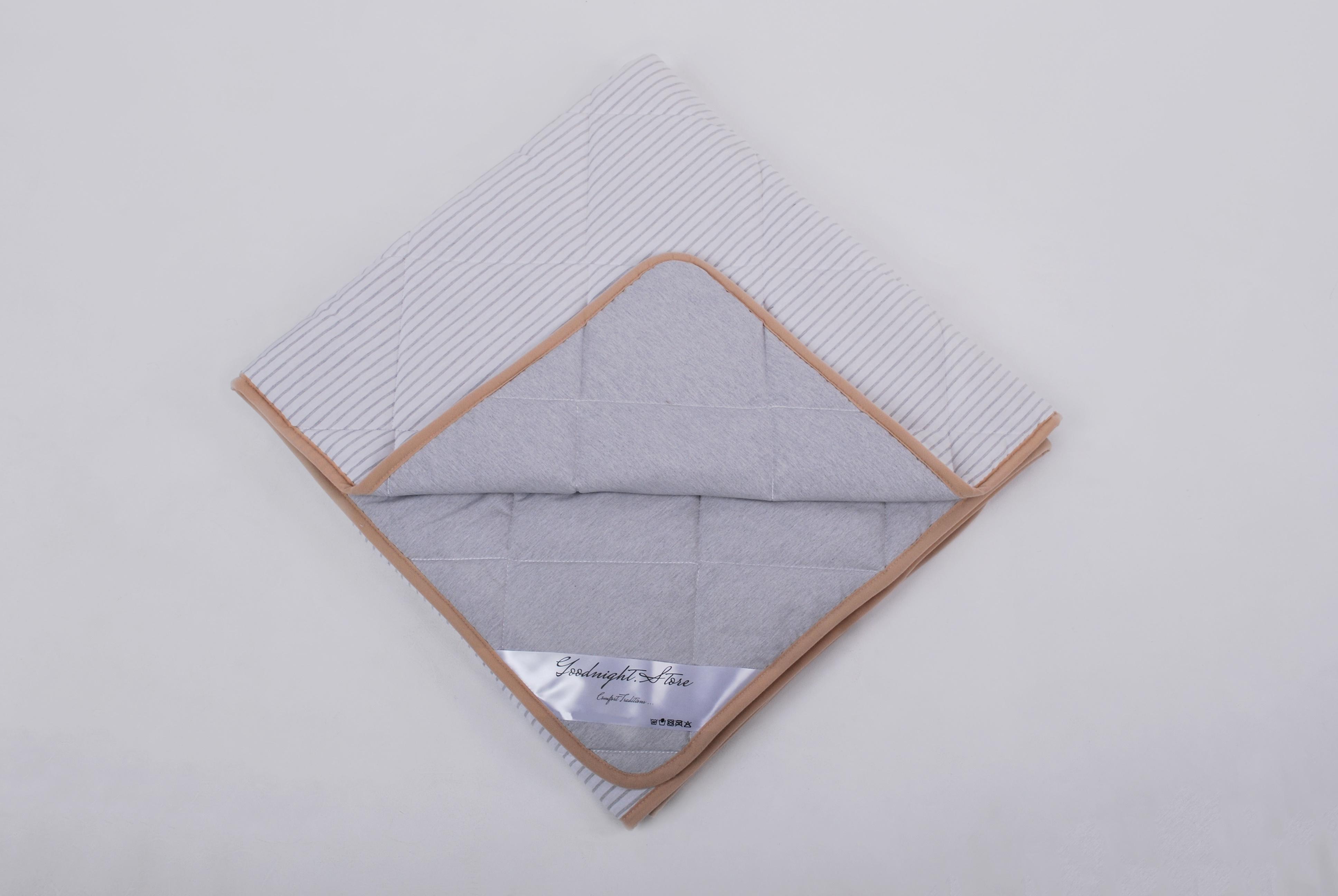 

Ковдра з овечої вовни мериносів Lite 250 г / м2 Goodnight.Store Сірий Полегшене 200 x 220 cm сріблястого пісочного кольору