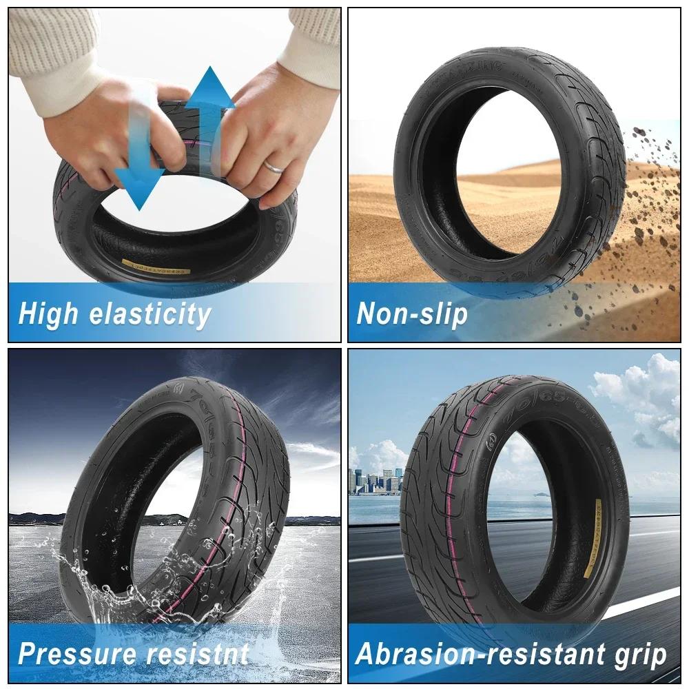 Pneu Tubeless 10x2.75-6.5 Para Patinete Elétrico Segway Ninebot Mini S Pro,S, S-Max, S-Plus Pneus Externos Autobalanceados 70/65-6.5