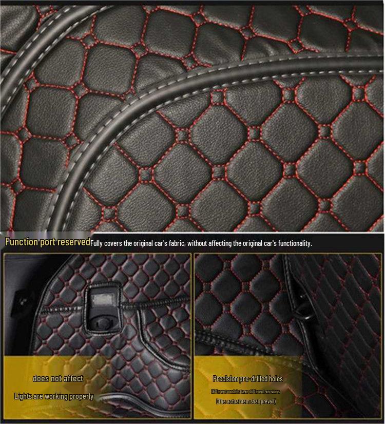 Xingyuan UP Car-Specific Interior Modification Trunk Mat (Compatible with Aftermarket Body Kit)