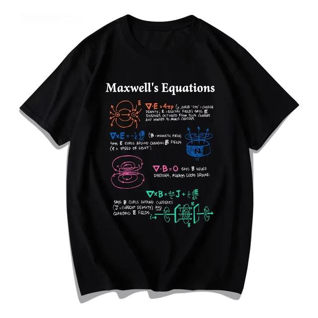 Camiseta Maxwell s Equations Physics Science Math M