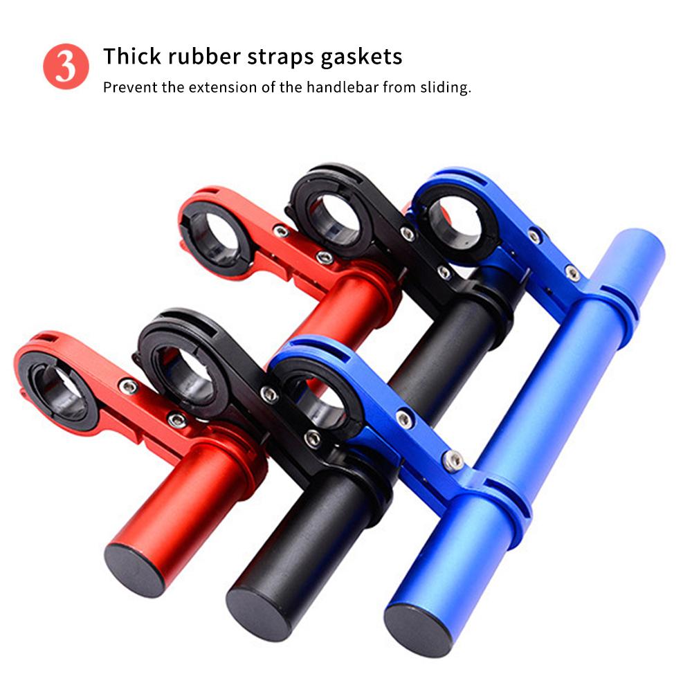 Handlebar Extender Bicycle Aluminum Alloy Bicycle Extension Bar Extension Mount Holder for MTB